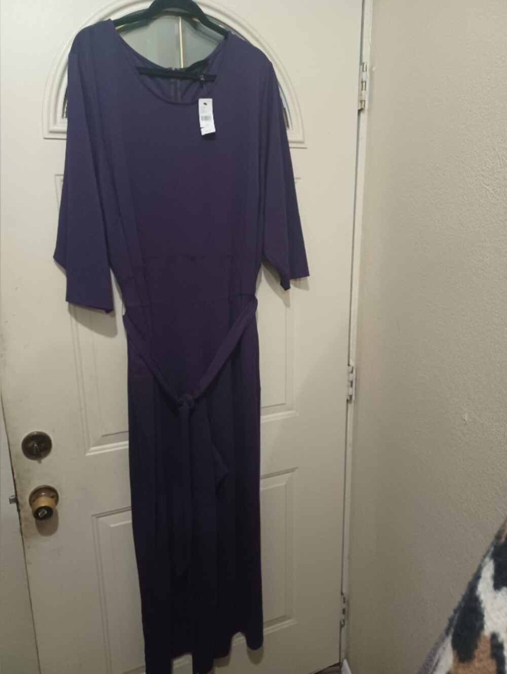 Lane BRYANT Everyday Purple Jumper with Waist Tie